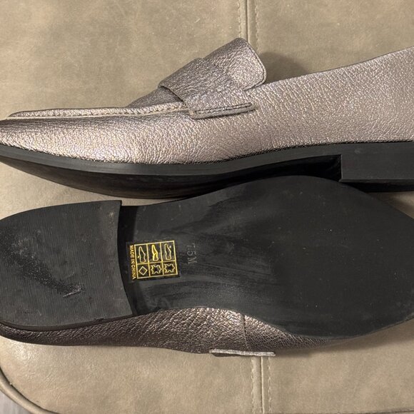 Jeffrey Campbell silver Womens Viona Loafer Slip-On Pointed - Picture 3 of 9